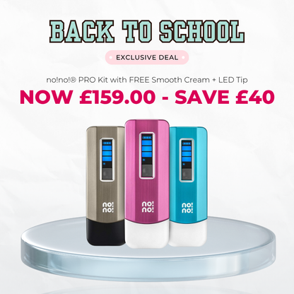 no!no!® PRO Kit with FREE Smooth Cream + LED Tip