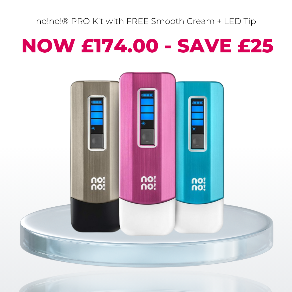 no!no!® PRO Kit with FREE Smooth Cream + LED Tip