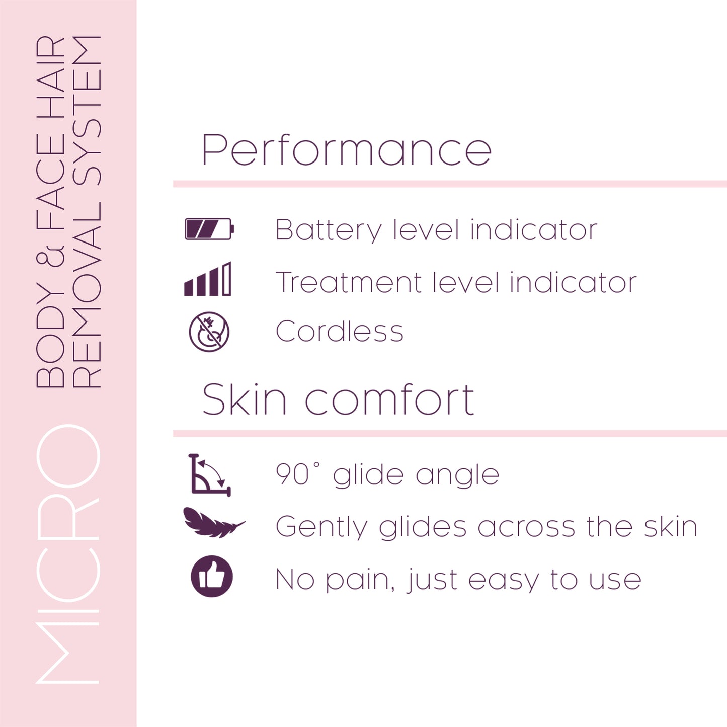 no!no!® Micro SOFT TOUCH Pink