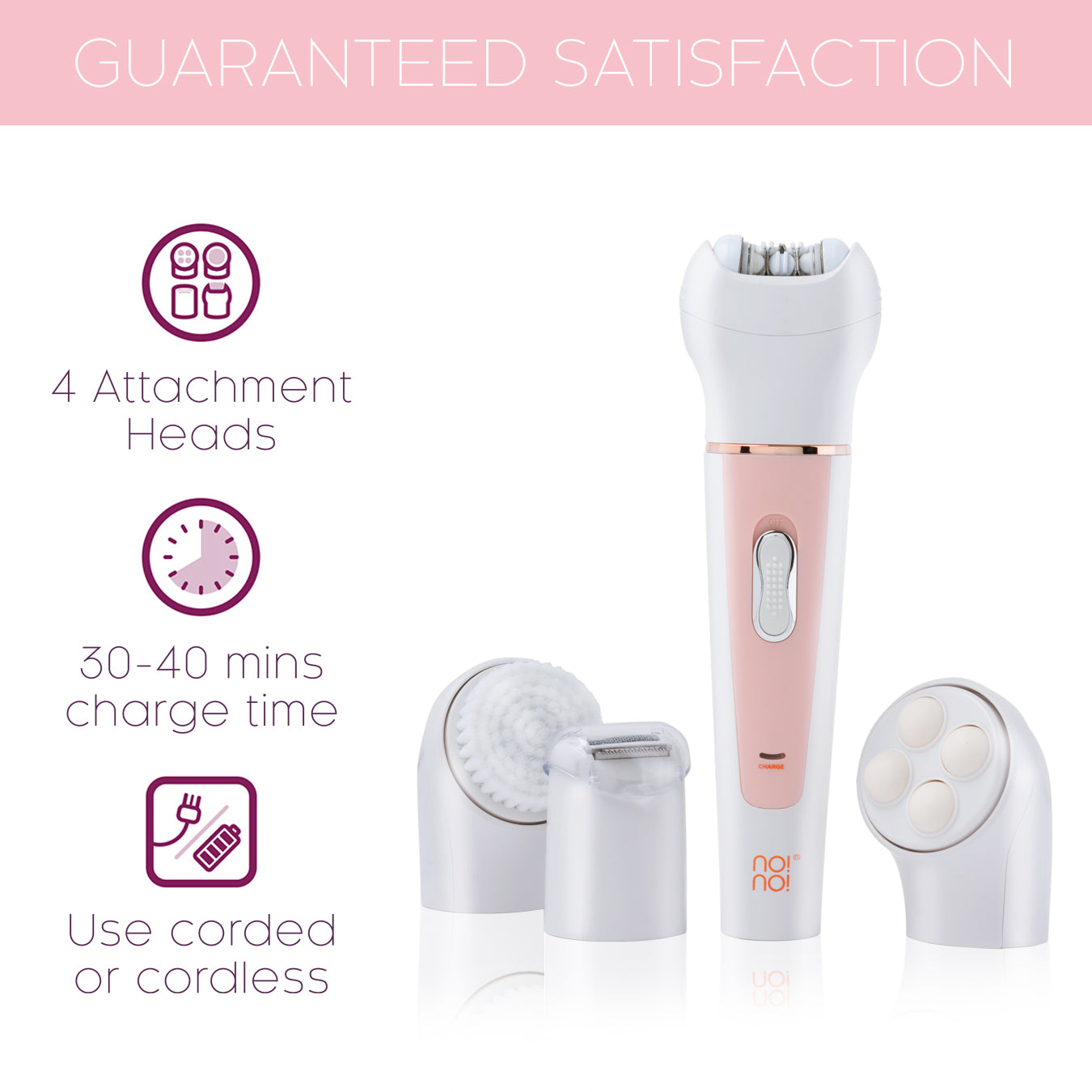 no!no!® Genius - 3 Step Hair Removal